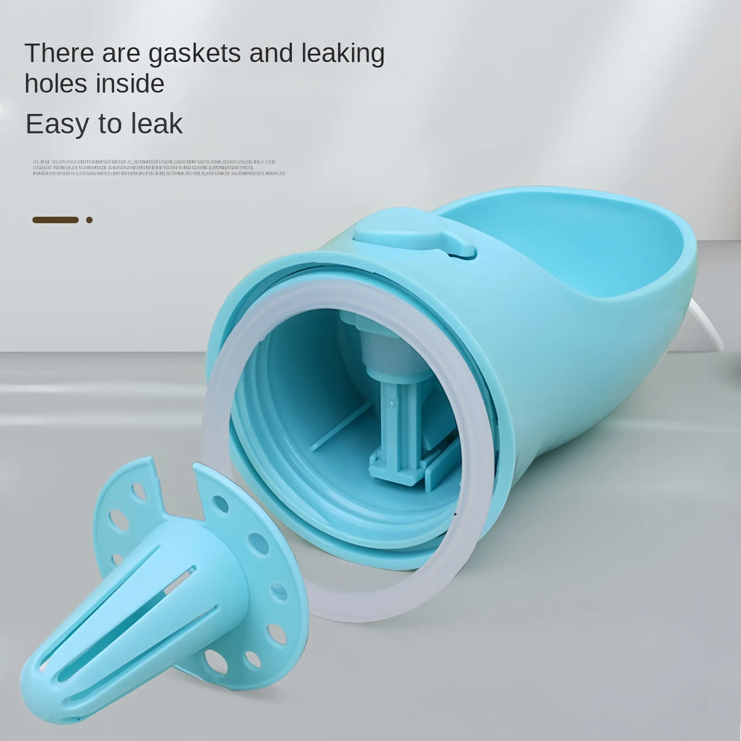 Portable Water Bottle with Treat Storage for Pets — view 2