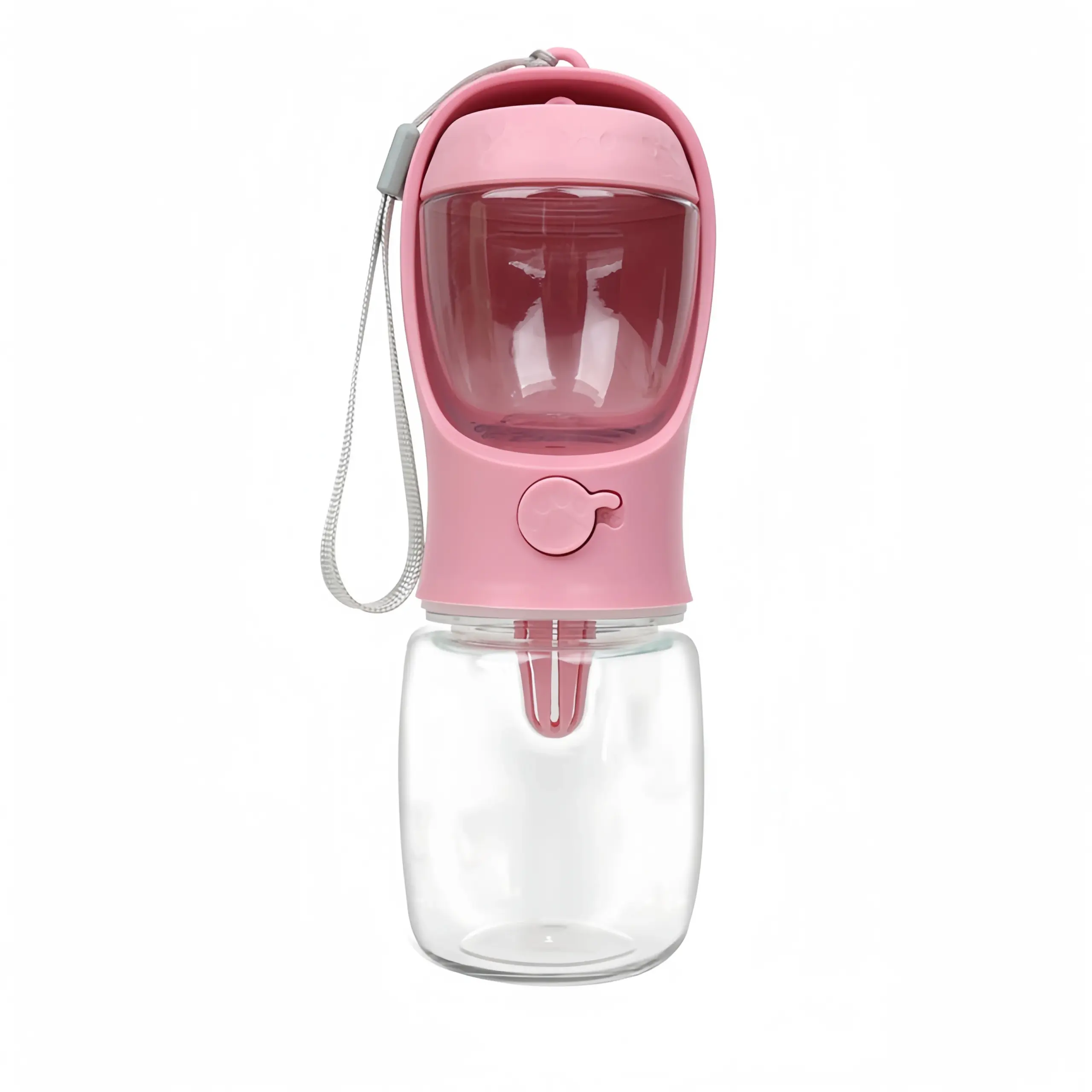 Portable Water Bottle with Treat Storage for Pets — view 6