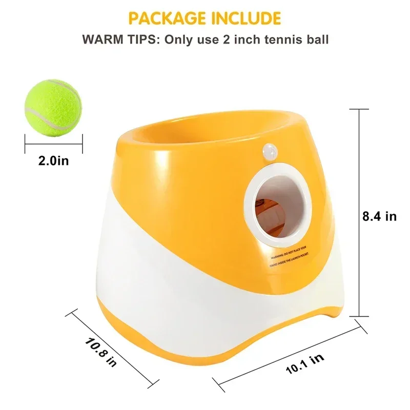 Automatic Tennis Ball Launcher - Interactive Toy for Pet Dogs - Image 4