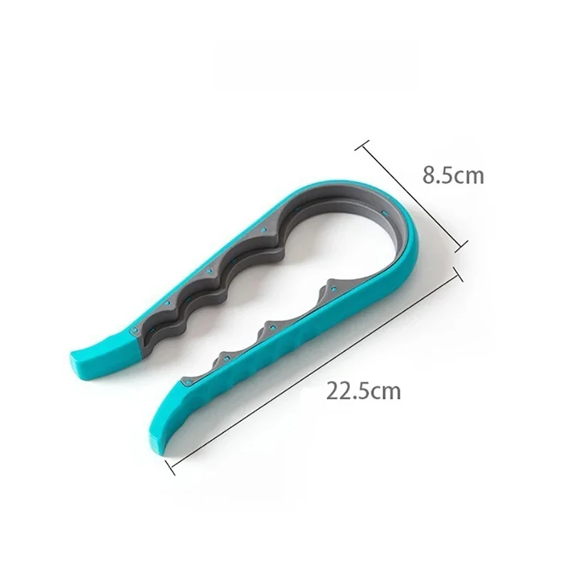 Dimension diagram of the 4-in-1 jar opener showing 22.5 cm length and 8.5 cm width