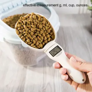 Digital Pet Food Scoop – Weighs Dog and Cat Food up to 800 g (28 oz)